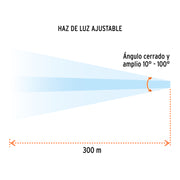 Linterna de aluminio LED Cree 850 lm con 3 pilas D, EXPERT