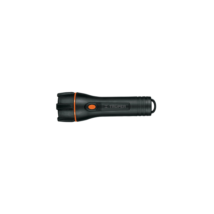 Linterna plástica 1 LED 180 lm con 2 pilas D, TRUPER