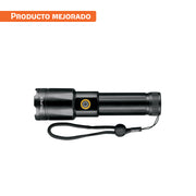 Linterna LED recargable, de aluminio, 1,200 lm, TRUPER