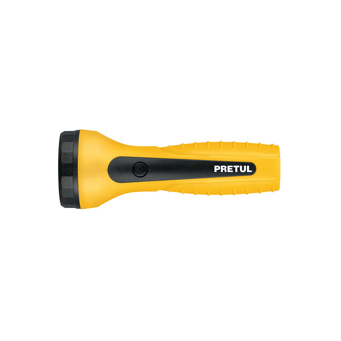 Linterna plástica de LED, 60 lm, recargable a granel, PRETUL