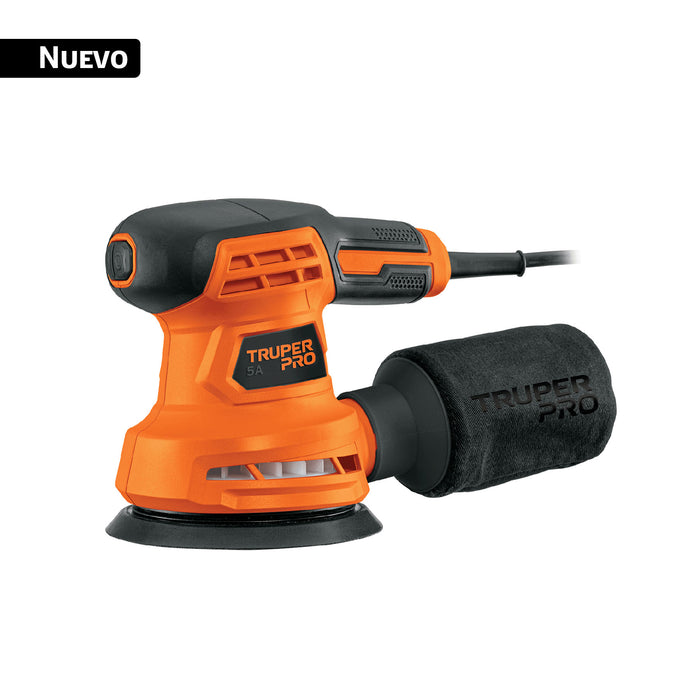 Lijadora roto orbital 5', 260W, TRUPER PRO