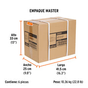 Lijadora roto orbital 5', 260W, TRUPER INDUSTRIAL