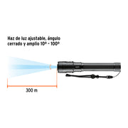 Linterna LED recargable, de aluminio,2,000 lm, TRUPER EXPERT