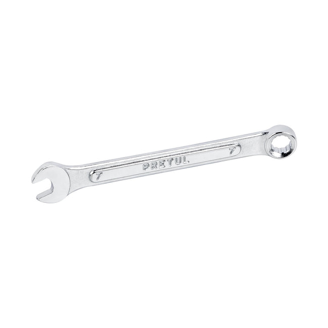 Llave combinada 7 mm x 110 mm de largo, PRETUL