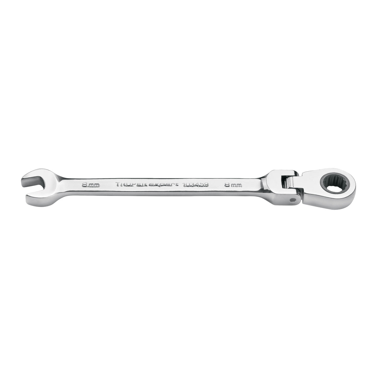 Llave combinada con matraca 8 mm flexible, EXPERT