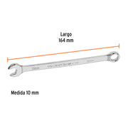 Llave combinada extralarga 10 mm x 164 mm de largo, EXPERT