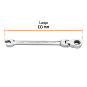 Llave combinada con matraca 5/16' flexible, EXPERT