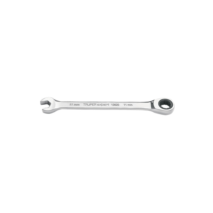 Llave combinada con matraca 11mm x 160 mm largo, EXPERT
