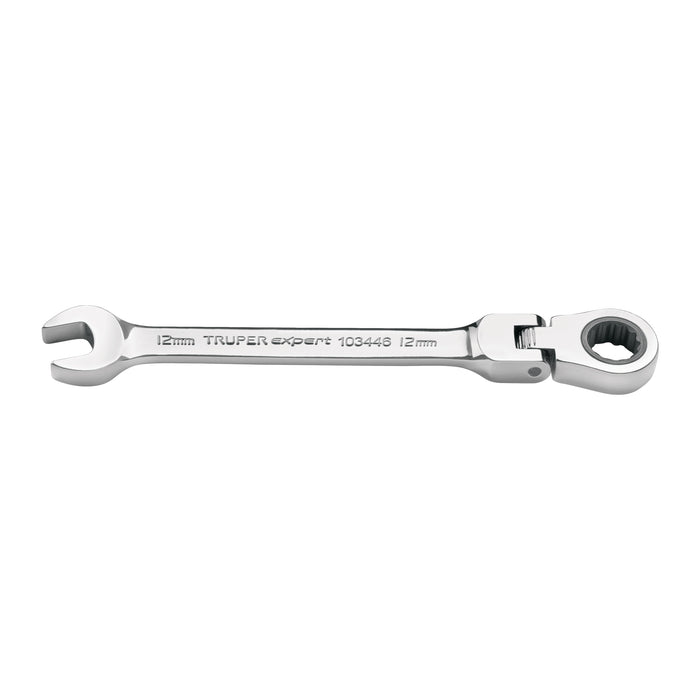 Llave combinada con matraca 12 mm flexible, EXPERT