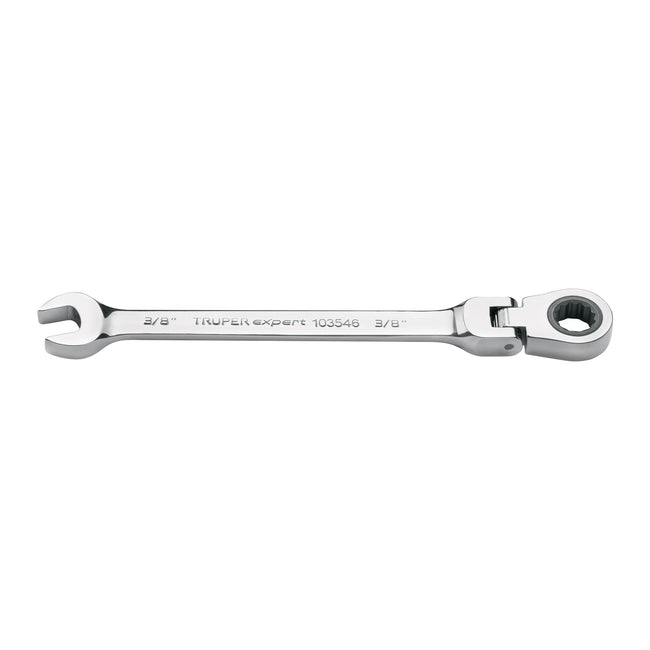 Llave combinada con matraca 3/8' flexible, EXPERT