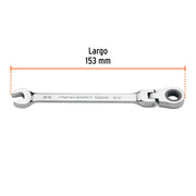 Llave combinada con matraca 3/8' flexible, EXPERT