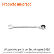 Llave combinada con matraca 14 mm x 186 mm largo, EXPERT