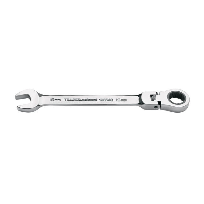Llave combinada con matraca 16 mm flexible, EXPERT