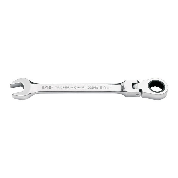 Llave combinada con matraca 9/16' flexible, EXPERT