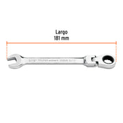 Llave combinada con matraca 9/16' flexible, EXPERT