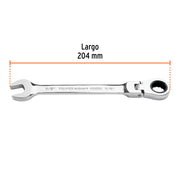 Llave combinada con matraca 5/8' flexible, EXPERT