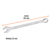 Llave combinada extralarga 23 mm x 316 mm de largo, EXPERT