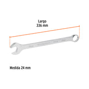 Llave combinada extralarga 24 mm x 336 mm de largo, EXPERT