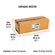Llave combinada extralarga 1-1/2' x 467 mm de largo, EXPERT