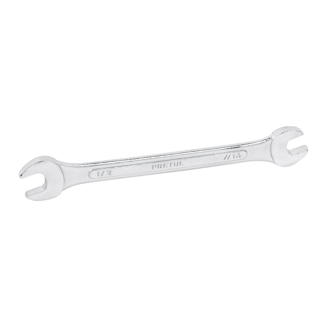 Llave española, 7/16 x 1/2' x 172 mm de largo, PRETUL