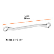 Llave de estrías 3/4 x 7/8' x 291 mm largo, TRUPER EXPERT