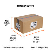 Llave de estrías 24 x 26 x 361 mm largo, TRUPER EXPERT