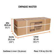 Llave de banda de nylon 6' para filtro de aceite, TRUPER