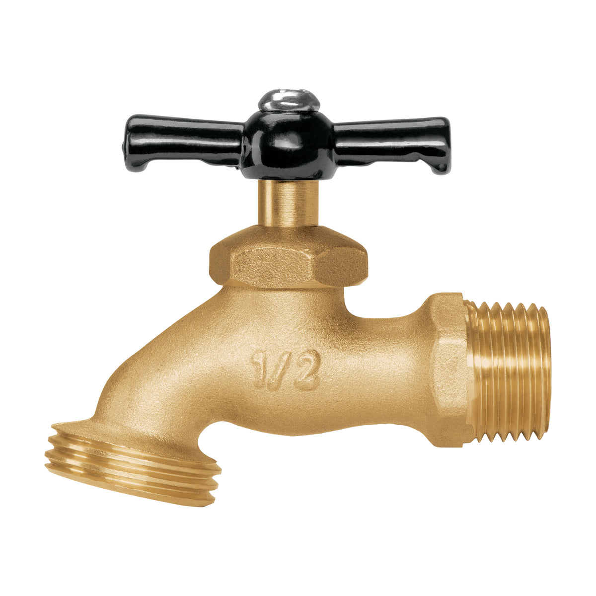 Llave p/manguera, de latón 100g, 1/2', blíster, PRETUL