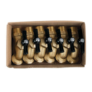 Llave p/manguera, de latón, 100g, 1/2', granel, PRETUL