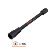 Llave de artillería 33 mm X 3/4' boca hexagonal, TRUPER