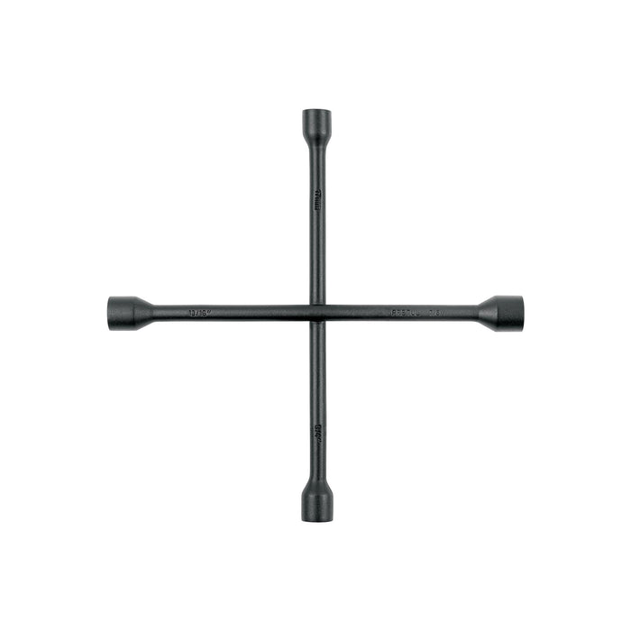 Llave de cruz 14', acabado negro mate, PRETUL