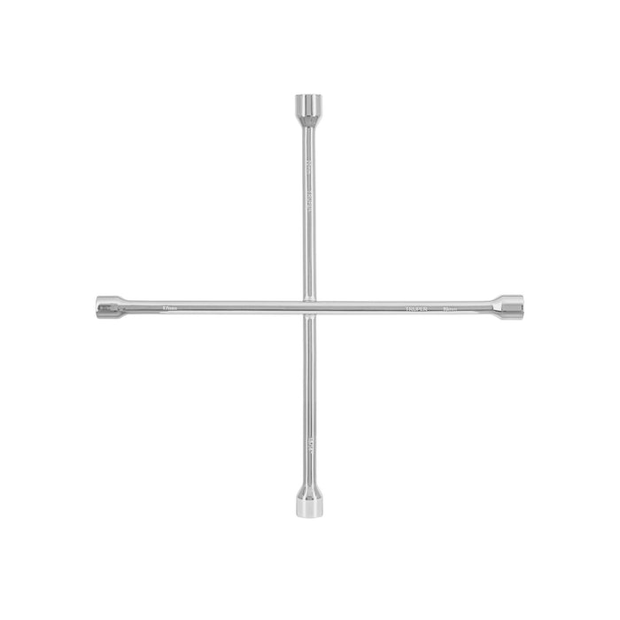 Llave de cruz 18', bocas 17, 19, 22 mm y 13/16', TRUPER
