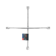 Llave de cruz 18', bocas 17, 19, 22 mm y 13/16', TRUPER