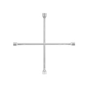Llave de cruz 18', bocas 17, 19, 21 y 23 mm,  TRUPER
