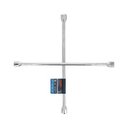 Llave de cruz 18', bocas 17, 19, 21 y 23 mm,  TRUPER