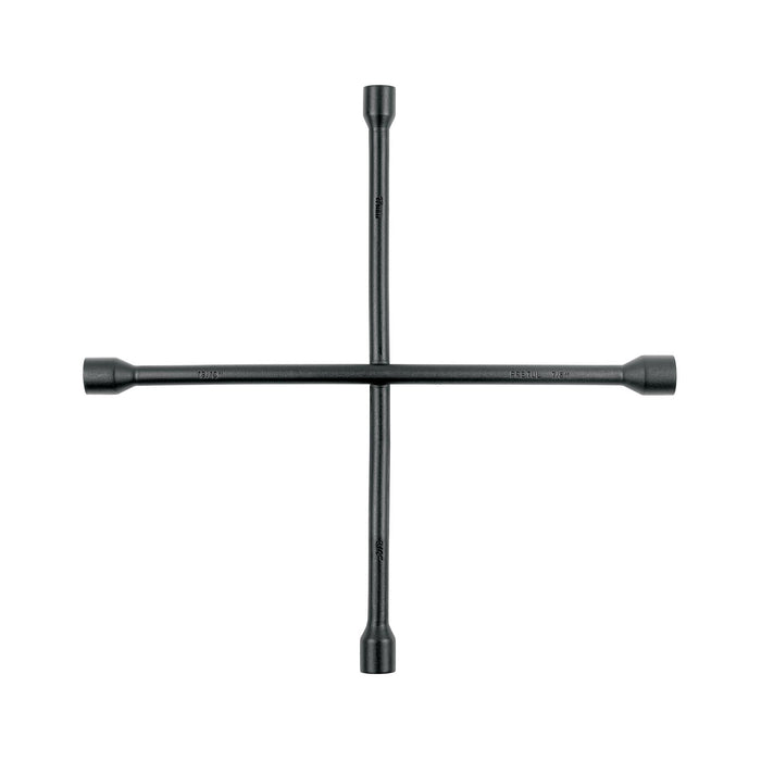 Llave de cruz 18', acabado negro mate, PRETUL