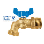 Llave de esfera de latón 3/4' con rosca para manguera, FOSET