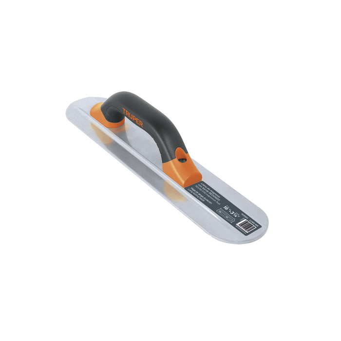 Llana de magnesio 16' borde redondo, mango Comfort Grip
