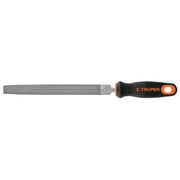 Lima media caña bastarda 8' con mango Comfort Grip, TRUPER