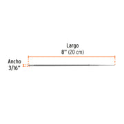 Lima profesional para motosierra, 3/16', TRUPER EXPERT