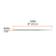 Lima profesional para motosierra, 7/32', TRUPER EXPERT
