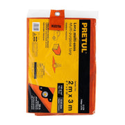 Lona de polietileno 2 x 3 m, naranja, 110 g/m2, PRETUL