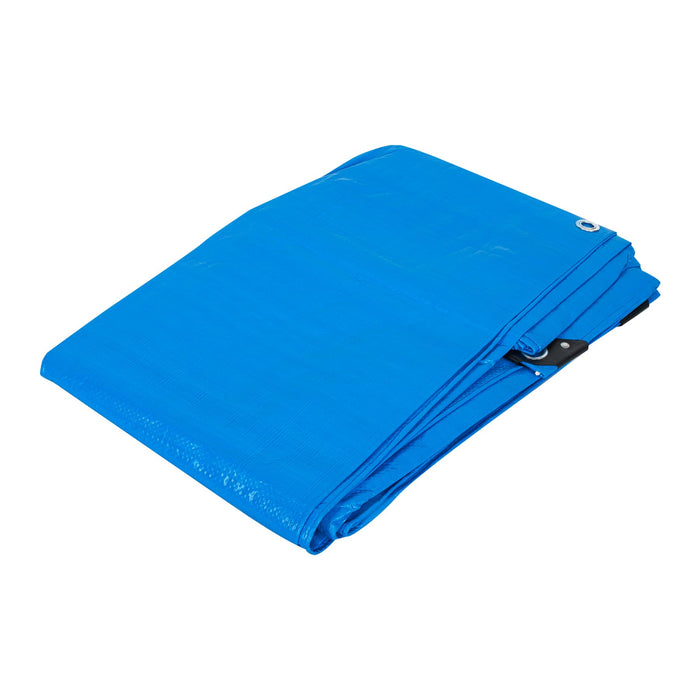 Lona de polietileno 3 x 5 m, azul, 110 g/m2, PRETUL