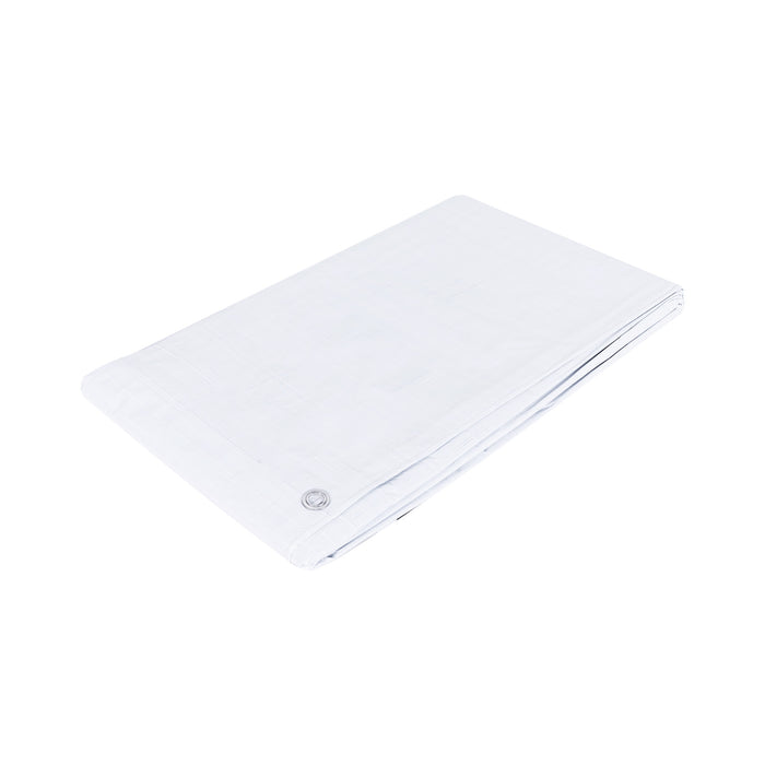 Lona de polietileno 3 x 5 m, blanca, 110 g/m2, PRETUL