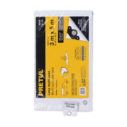 Lona de polietileno 3 x 5 m, blanca, 110 g/m2, PRETUL