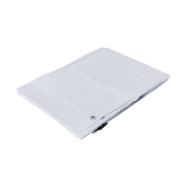 Lona de polietileno 3 x 6 m, blanca, 110 g/m2, PRETUL