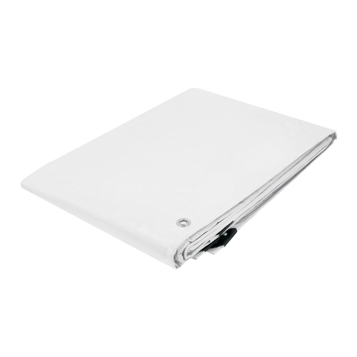Lona de polietileno 4 x 6 m, blanca, 110 g/m2, PRETUL