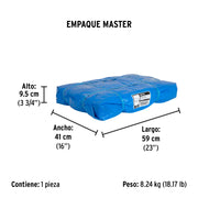 Lona de polietileno 7 x 10 m, azul, 110 g/m2, PRETUL