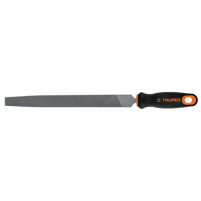 Lima plana muza 10' con mango Comfort Grip, TRUPER