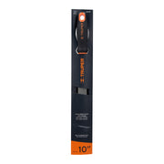 Lima plana muza 10' con mango Comfort Grip, TRUPER